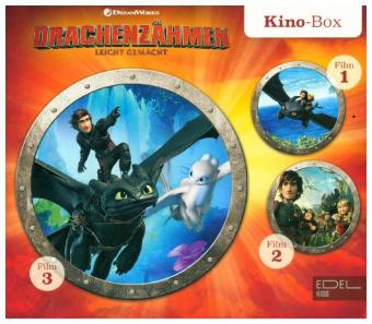 Drachenzähmen leicht gemacht 1-3-Kino-Box, 3 Audio-CD 