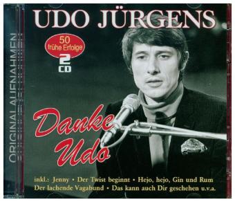 Danke Udo - 50 frühe Erfolge, 2 Audio-CD