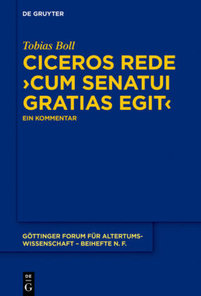 Ciceros Rede 'cum senatui gratias egit' 