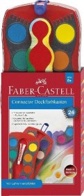 Faber-Castell Farbkasten Connector 24 Farben D 8+