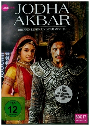 Jodha Akbar - Die Prinzessin und der Mogul, 3 DVD 