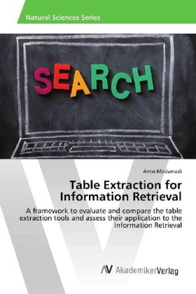 Table Extraction for Information Retrieval 