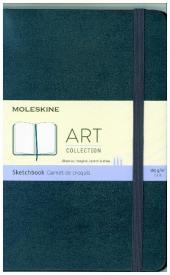 Moleskine Skizzenbuch Medium, 165G-Papier, Hard Cover, Saphir