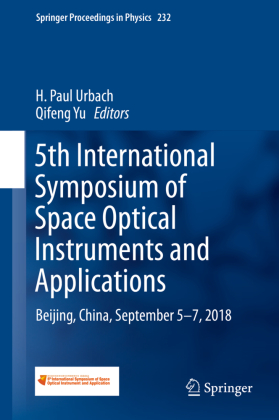 5th International Symposium of Space Optical Instruments and Applications 