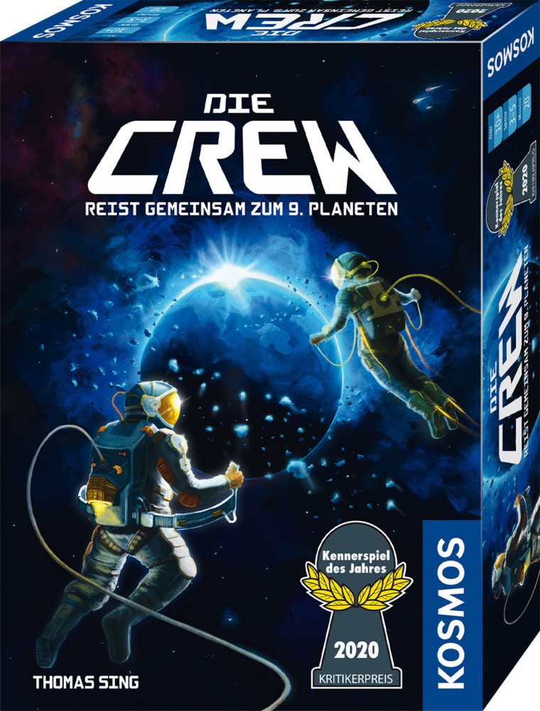 Die Crew reist gemeinsam zum 9. Planeten (Spiel)