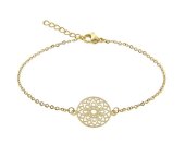 Armband - vergoldet - Engelsflügel
