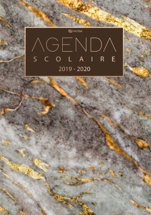 Agenda Scolaire 2019 / 2020 - Calendrier et Agenda Semainier de Août 2019 à Août 2020 et Agenda Semainier - Cadeau Enfan 