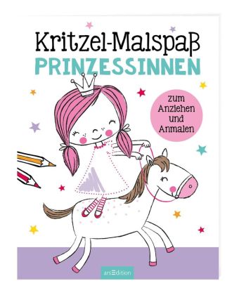 Kritzel-Malspaß Prinzessinnen