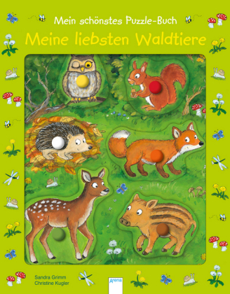 Mein schönstes Puzzle-Buch - Meine liebsten Waldtiere