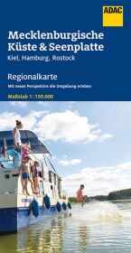 ADAC Regionalkarte 02 Mecklenburgische Küste und Seenplatte 1:150.000