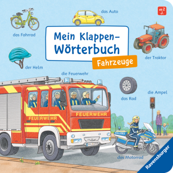 Mein Klappen-Wörterbuch: Fahrzeuge 