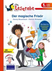 Der magische Frisör - Leserabe 1. Klasse - Erstlesebuch für Kinder ab 6 Jahren Cover