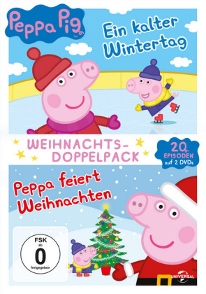 Peppa Pig Weihnachts-Doppelpack, 2 DVD