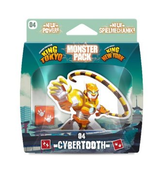 King of Tokyo - Monsterpack Cybertooth (Spiel)