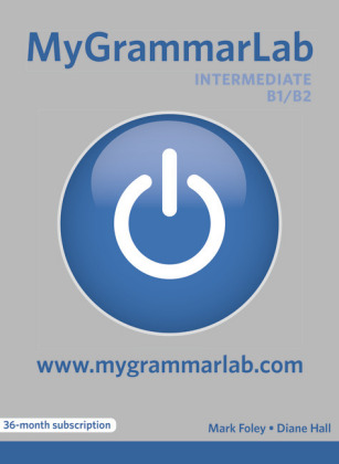 MyGrammarLab Intermediate without Key/MyEnglishLab 36 months Pack, m. 1 Beilage, m. 1 Online-Zugang