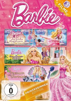 Barbie Prinzessinnen Edition, 3 DVD 