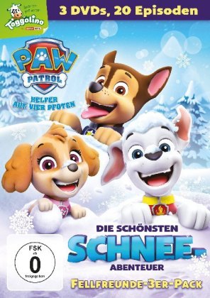 Paw Patrol - Die schönsten Schnee-Abenteuer, 3 DVD
