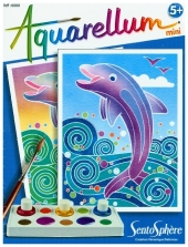 Aquarell-Malerei - Aquarellum Mini Delfine