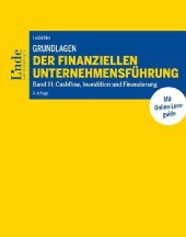 Grundlagen der finanziellen Unternehmensführung, Band III. Bd.3