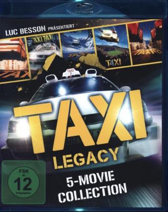 Taxi Legacy - 5-Movie Collection, 5 Blu-ray 