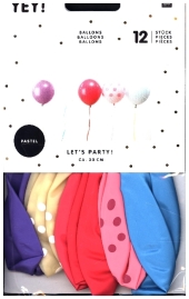 Ballons Mix Pastell