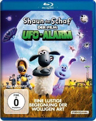Shaun das Schaf - Der Film: UFO-Alarm, 1 Blu-ray