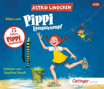 Alles von Pippi Langstrumpf, 6 Audio-CD