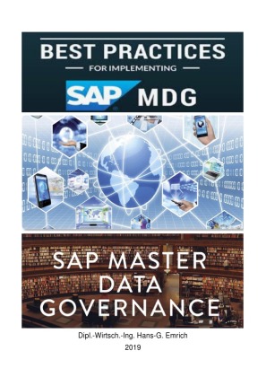 SAP Master Data Governance Best Practices Implemention 