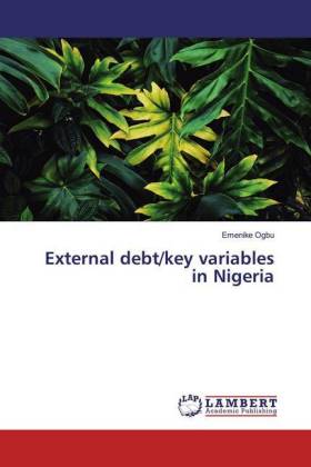 External debt/key variables in Nigeria 