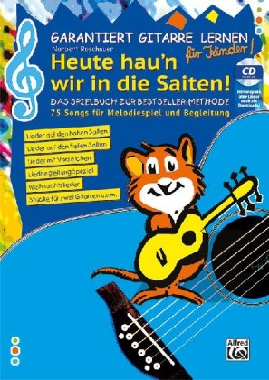 Cover des Artikels 'Garantiert Gitarre lernen für Kinder - HEUTE HAU'N WIR IN DIE SAITEN, m. 1 Audio-CD'