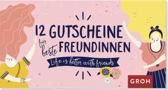 12 Gutscheine für beste Freundinnen