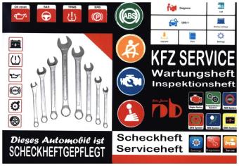 KFZ AUTOMOBIL SERVICEHEFT Scheckheft Inspektionsheft Wartungsheft Service Leistungen 