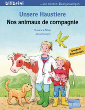 Unsere Haustiere, Deutsch-Französisch Cover