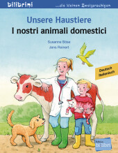 Unsere Haustiere, Deutsch-Italienisch Cover