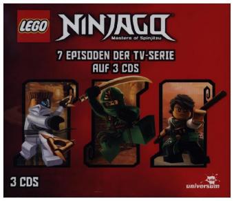 LEGO Ninjago Hörspielbox, 3 Audio-CD