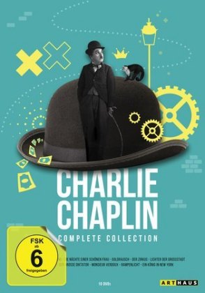 Charlie Chaplin - Complete Collection, 12 DVD 