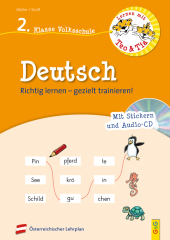 Lernen mit Teo und Tia Deutsch - 2. Klasse Volksschule, m. Audio-CD