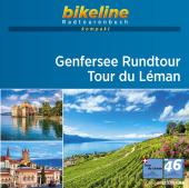 bikeline Radtourenbuch kompakt Genfersee Rundtour - Tour de Leman