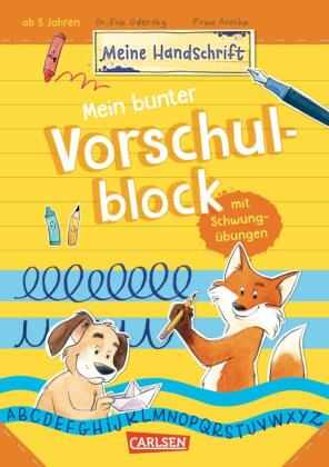 Mein bunter Vorschulblock mit Schwungübungen 