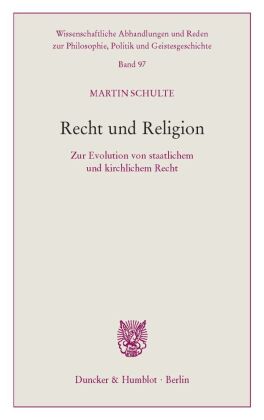 Recht und Religion. 