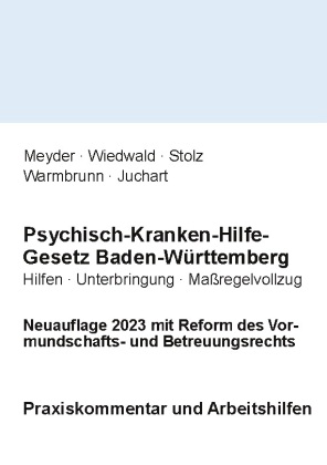 Psychisch-Kranken-Hilfe-Gesetz Baden-Württemberg 