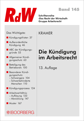 Die Kündigung im Arbeitsrecht