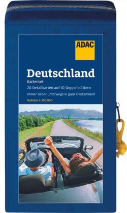 ADAC KartenSet Deutschland 2021/2022 1:200.000