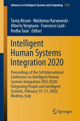 Intelligent Human Systems Integration 2020, 2 Teile 