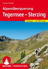 Rother Wanderführer Alpenüberquerung Tegernsee - Sterzing Cover