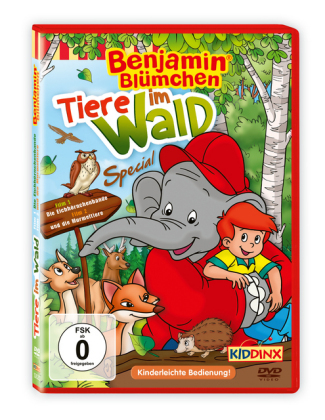 Benjamin Blümchen - Tiere im Wald Special, 1 DVD 