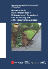 Geotechnisch-markscheiderische Untersuchung, Bewertung und Sanierung von altbergbaulichen Anlagen - Empfehlungen des Arb
