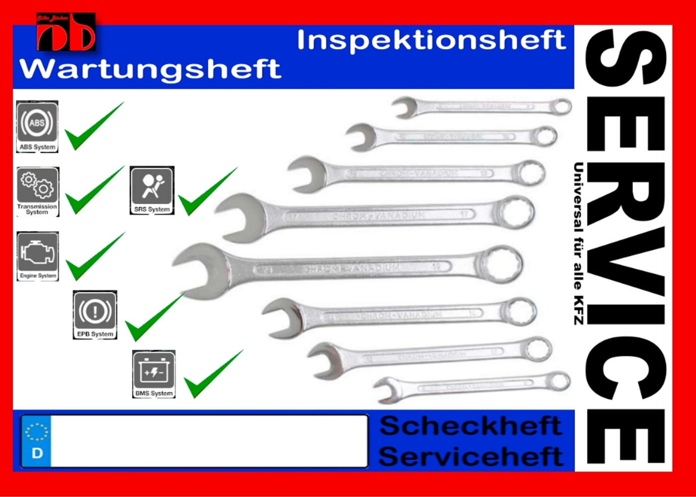 Universal Scheckheft ✓ für SEAT geeignet ✓ NEU Serviceheft Wartungsheft