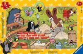 Ravensburger Kinderpuzzle - 06151 Der kleine Maulwurf und seine Freunde - Rahmenpuzzle für Kinder ab 3 Jahren, mit 15 Te
