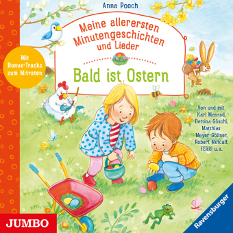 Meine allerersten Minutengeschichten und Lieder. Bald ist Ostern, Audio-CD